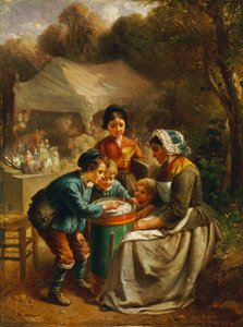 Il venditore di giocattoli da Francois Louis Lanfant de Metz