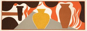 Illustrazione grafica da Prometeo incatenato di Eschilo, pub. 1941 (stampa pochoir)