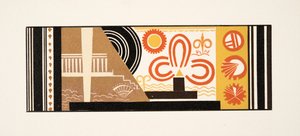 Illustrazione grafica da Prométhée Enchaîné di Eschilo, pub. 1941