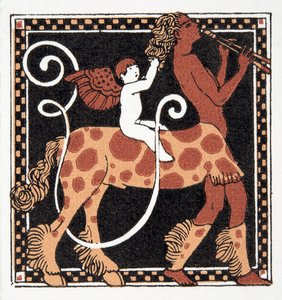 Lettera U, da Personages de Comedie, pub. 1922