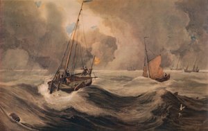 Schuyts olandesi al largo di Flushing da Francois Louis Thomas Francia
