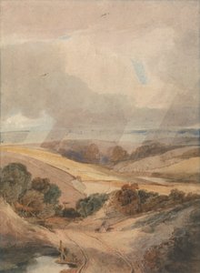 Mousehold Heath, Norwich da Francois Louis Thomas Francia