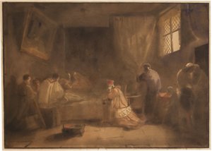 La morte di Poussin