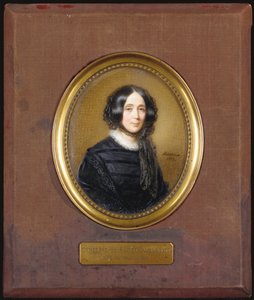 Miniatura della Contessa de Sainte-Aldegonde da Francois Meuret