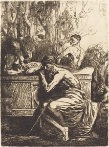 Meditazione da Francois Nicolas Chifflart