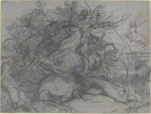 Studio per "Sorpresa" (Battaglia delle Tigri)
