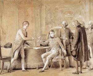 Firma del Concordato tra Francia e Santa Sede da parte del Primo Console il 15 luglio da Baron François Pascal Simon Gérard