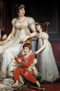 Ritratto di Marie-Annonciade conosciuta come Carolina Bonaparte da Francois Pascal Simon Gerard