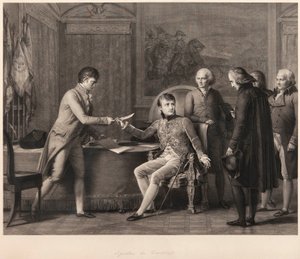 La firma del Concordato tra la Francia e la Santa Sede il 15 luglio 1801 da Francois Pascal Simon Gerard