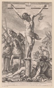 Cristo sulla croce da Francois Perrier