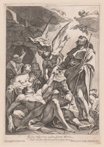 San Rocco guarisce i malati di peste da Francois Perrier