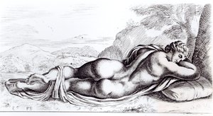 Ermafrodito nei Giardini Borghese, c.1653 da Francois Perrier