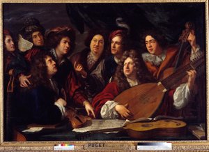 Incontro di musicisti da Francois Puget