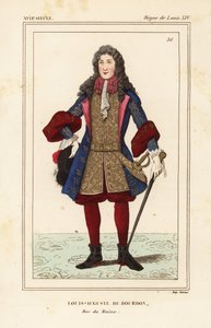 Louis-Auguste de Bourbon, Duca del Maine da Francois Roger de Gaignieres