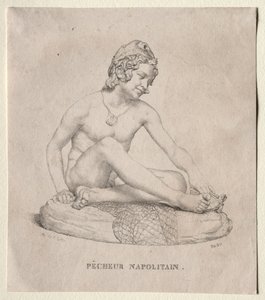 Pescatore napoletano, 1835 da Francois Rude