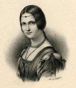 La belle Ferronnière, c1830 da Francois Seraphin Delpech