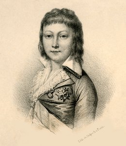 Luigi XVII, 1785-1795, c1830 da Francois Seraphin Delpech