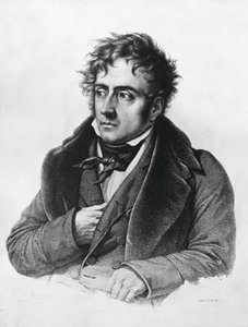Ritratto di Francois-Rene, visconte di Chateaubriand (1768-1848), scrittore, politico, diplomatico e storico francese