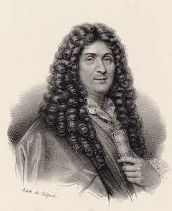 Ritratto del compositore Jean-Baptiste Lully 1632-1687