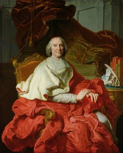 Andre Hercule de Fleury (1653-1743) 1728 da Francois Stiemart