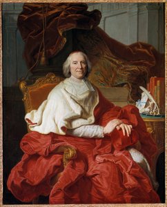 Ritratto di André Hercule, Cardinale di Fleury da Francois Stiemart