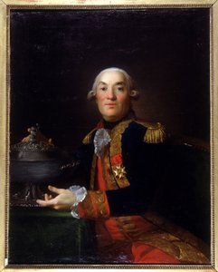 Ritratto di Georges Peville il Pelley. Corsaro, ufficiale di marina, ammiraglio, ministro della marina. Dipinto di François - Valentin Gazard. Museo di Granville