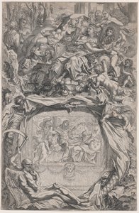 La Francia incoronata dalla vittoria di Luigi XIV da Francois Verdier