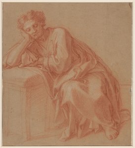 Studio di un uomo a riposo da Francois Verdier