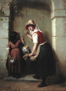 I venditori di fiori da Francois Verheyden