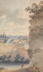 Paesaggio italiano da Francois Vivares