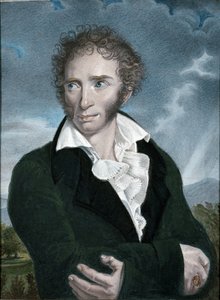 Ritratto di Ugo Foscolo da Francois Xavier (after) Fabre