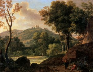 La campagna intorno a Firenze, Italia, fine XVIII-inizio XIX secolo