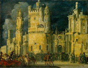 Il martirio di una santa, inizio XVII secolo da Francois de Nome