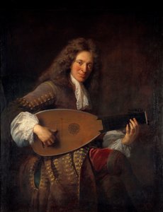 Ritratto di Charles Mouton (1626-1710) liutista
