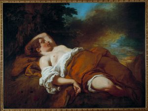 Il mietitore dormiente da Francois de Troy