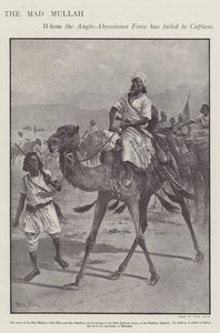Mohammed Abdullah Hassan, il "Mullah Pazzo", leader religioso e militare somalo da Frank (after) Feller