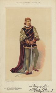 Mr Charles Glenney, come Don Giovanni, in Molto rumore per nulla da Frank (after) Feller