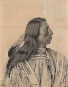 Ritratto di Jack Red Cloud, un indiano Sioux da Frank A. Rinehart
