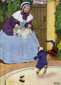 Illustrazione per Vecchia Madre Hubbard da Frank Adams