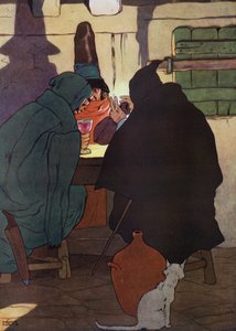 Illustrazione per The Babes in the Wood da Frank Adams