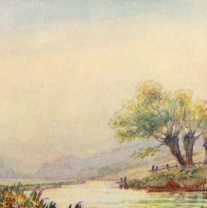 Illustrazione per The Scholar-Gipsy di Matthew Arnold da Frank Adams