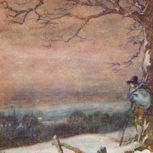 Illustrazione per The Scholar-Gipsy di Matthew Arnold da Frank Adams