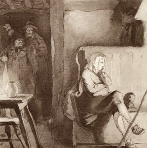 Illustrazione per The Scholar-Gipsy di Matthew Arnold da Frank Adams