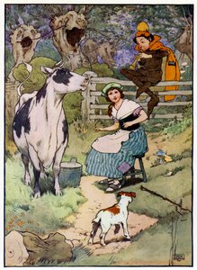 Illustrazione per La storia di Tom il figlio del pifferaio