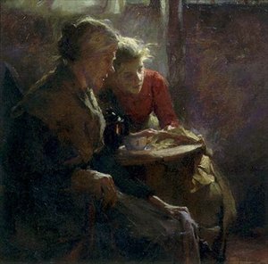 Racconti al caminetto da Frank Bramley