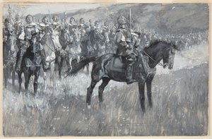 Cromwell e i suoi uomini cantano il Salmo 117 alla battaglia di Dunbar