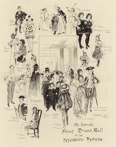 Il ballo in maschera giovanile alla Mansion House