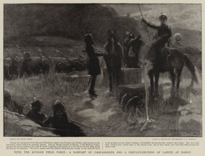 Con la Kurram Field Force, un bastione di selle da soma e un Chevaux-de-Frise di lance a Hangu