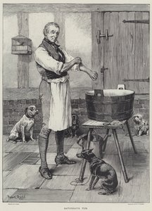 Il bagno del sabato