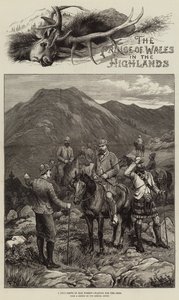 Il Principe di Galles nelle Highlands